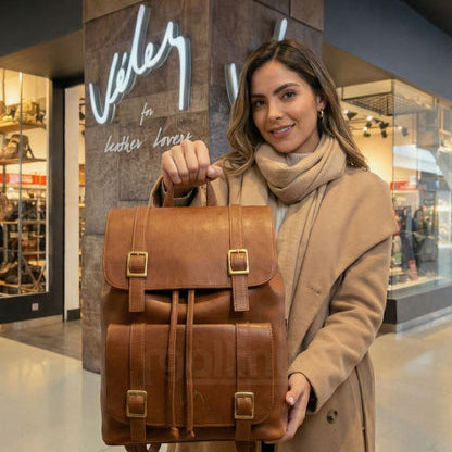 Morral Vélez Premium Cuero Genuino | Oferta Única 80% OFF